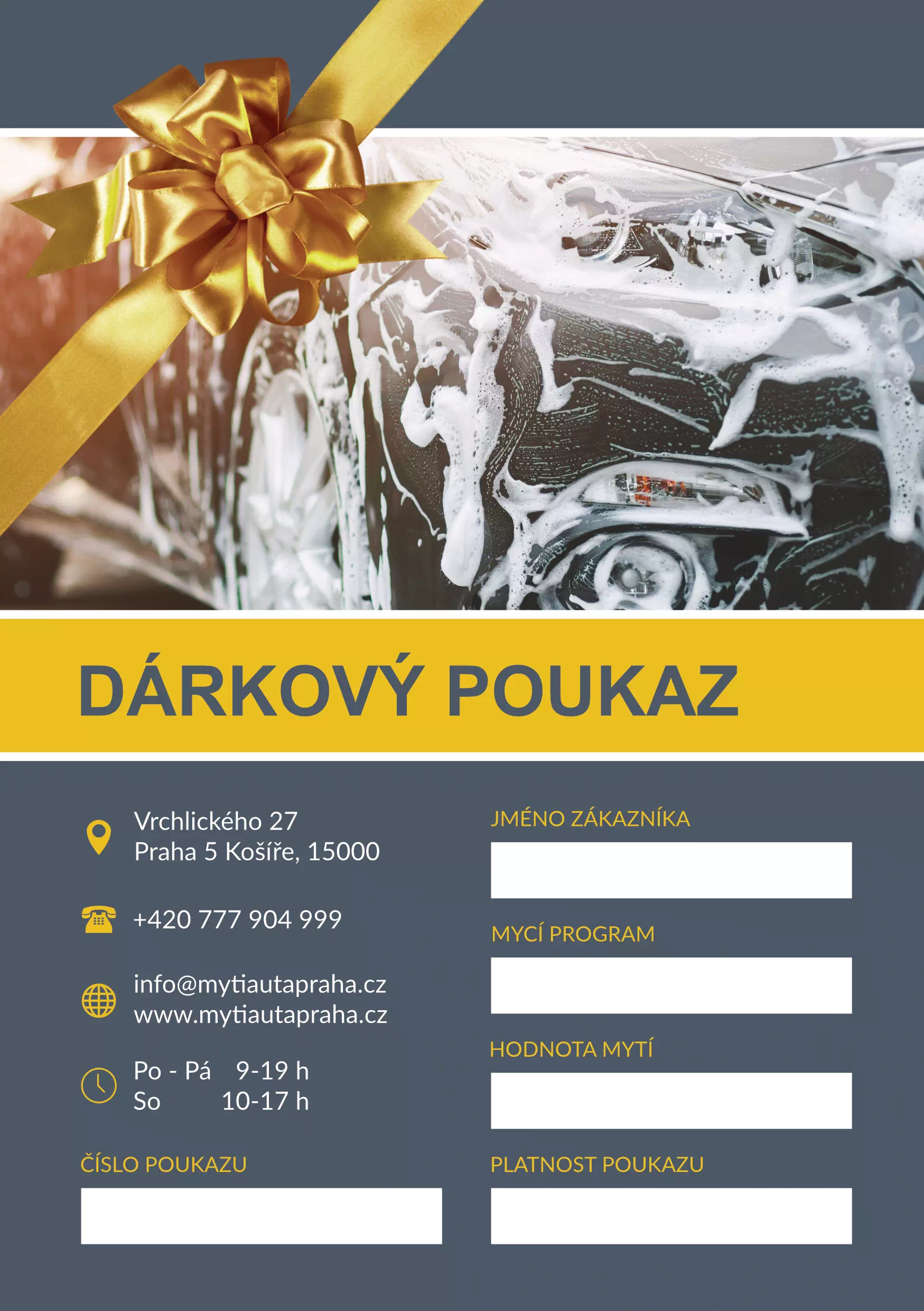 dárkový poukaz